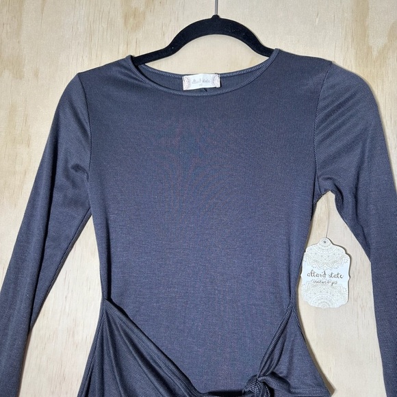 Altar'd State Tatia Ribbed Tie Front Dress - Picture 2 of 10